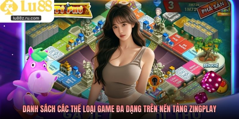 Danh sách các thể loại game đa dạng trên nền tảng ZingPlay