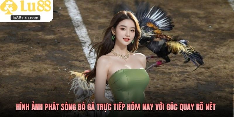 Hình ảnh phát sóng đá gà trực tiếp hôm nay với góc quay rõ nét