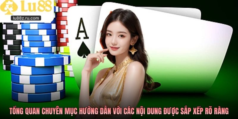 Tổng quan chuyên mục hướng dẫn với các nội dung được sắp xếp rõ ràng